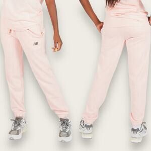 NWT | New Balance | Uni-Essentials French Terry Joggers | Pink Haze | Unisex XL